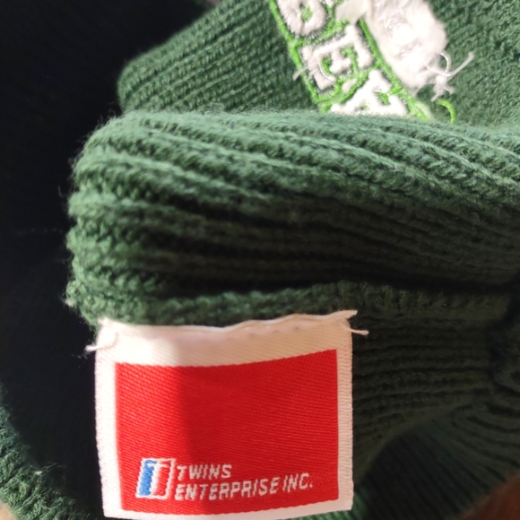 Pikes Peak Elevation 14,110 FT. Beanie Cap Hat Knit One Size Adults Dark Green - Picture 6 of 8